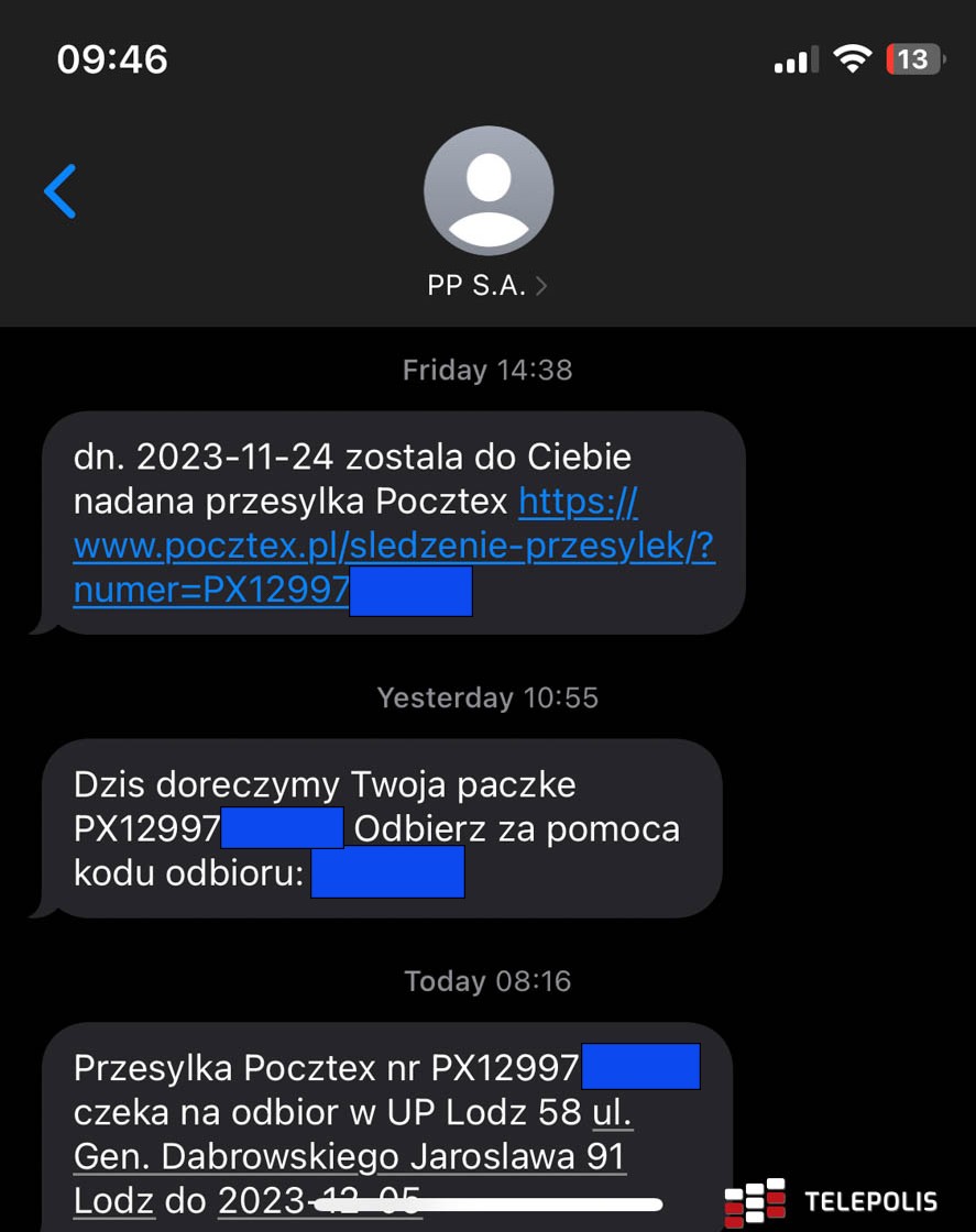 Poczta Polska SMS