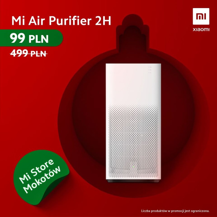 Xiaomi Mi Air Purifier 2H promocja