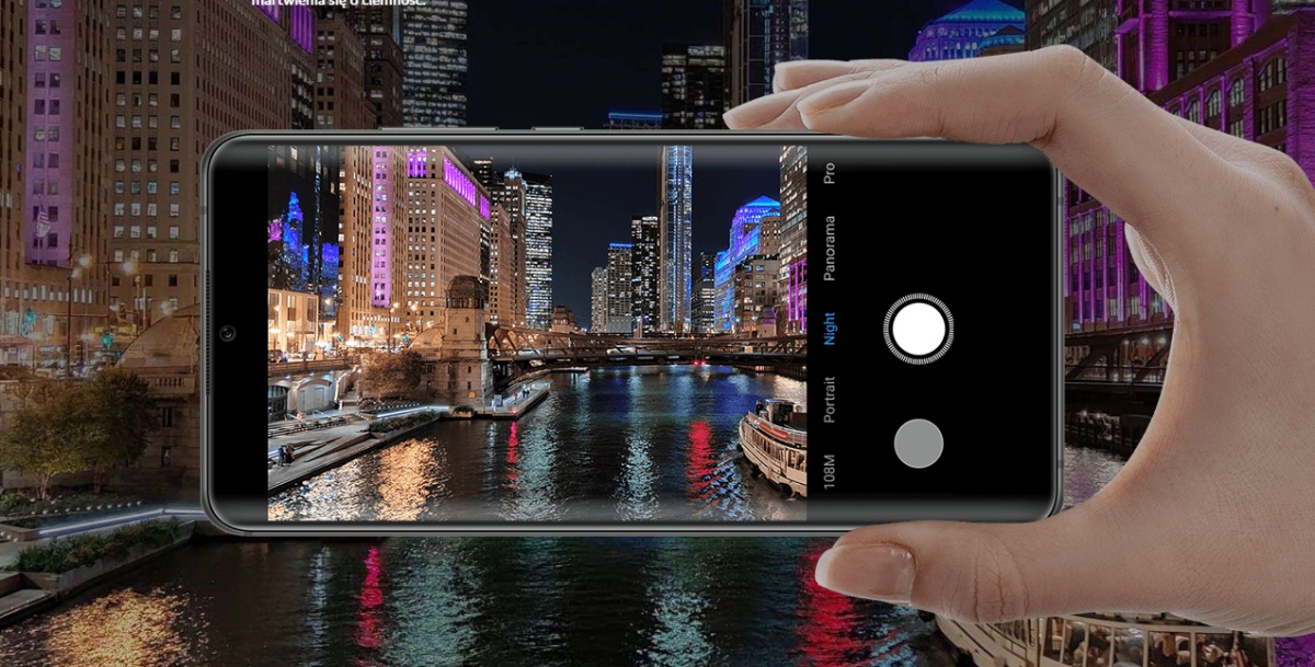 Xiaomi Mi Note 10 robienie zdjęcia