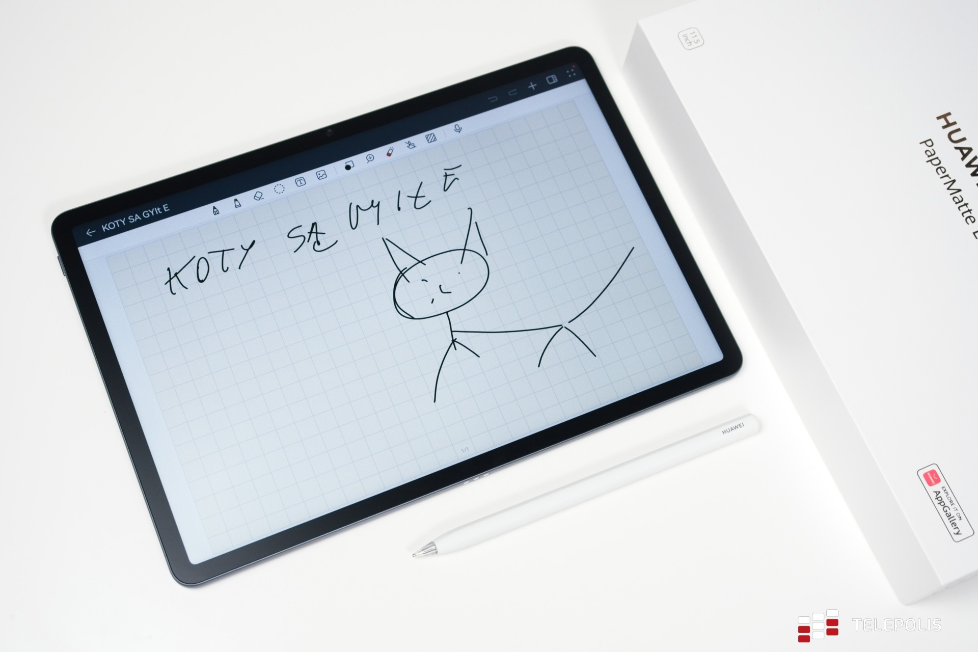 6 powodów, dla których tablet z matowym wyświetlaczem jest lepszy - Huawei MatePad 11.5" PaperMatte Edition