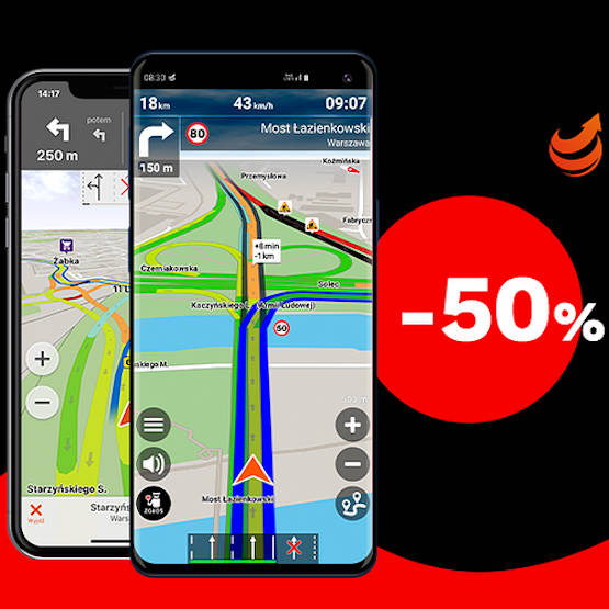 NaviExpert na Black Friday 50% taniej