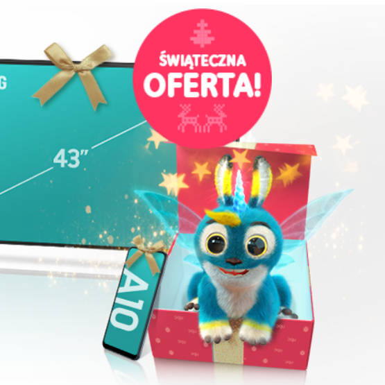 Specjalna oferta świąteczna UPC Polska. Pakiety z telewizorami i smartfonami w prezencie