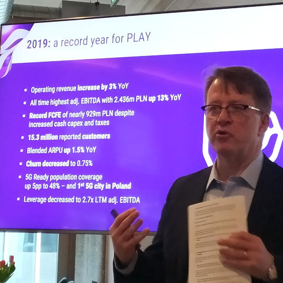 Play uruchomił 5G w Legionowie, zapowiedział sprzedaż smartfonów 5G