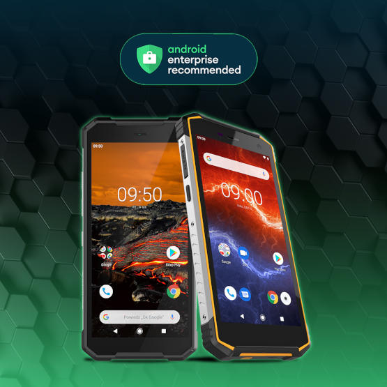 Smartfony Hammer zdobyły biznesowe certyfikaty Android Enterprise Recommended. Daje to gwarancję aktualizacji przez 5 lat