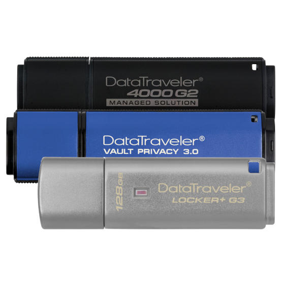 Kingston: szyfrowana pamięć USB DataTraveler teraz też w wersji 128 GB