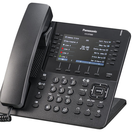 Panasonic KX-DT680 i KX-DT635 - nowe cyfrowe telefony biurkowe