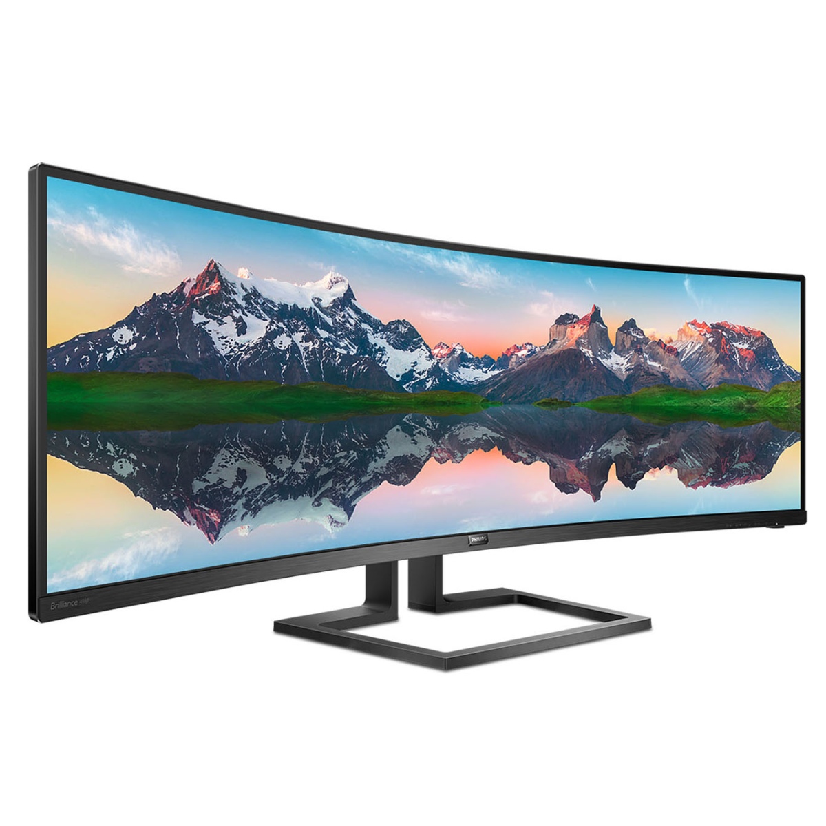 Philips 498P9 - nowy zakrzywiony monitor z panelem 32:9