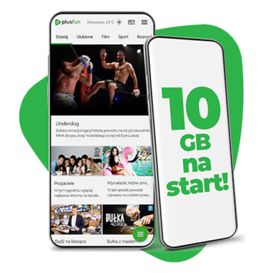 Plus Fun: już ponad 100 tysięcy użytkowników nowej aplikacji. 10 GB na start