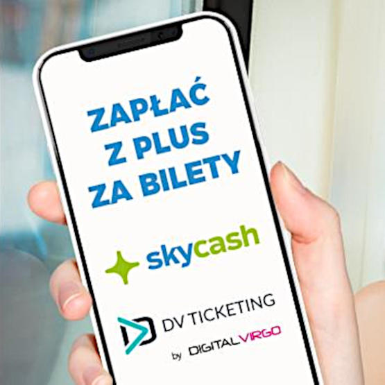 „Zapłać z Plus” za bilety w aplikacji SkyCash