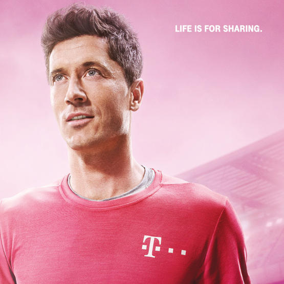 Robert Lewandowski ambasadorem T-Mobile Polska