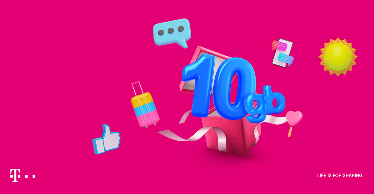 T-Mobile na koniec wakacji: darmowe 10 GB dla użytkowników usług na kartę i Mix