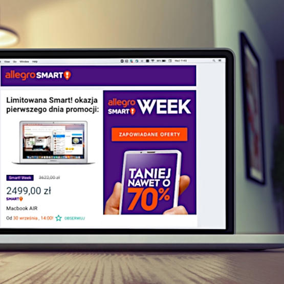 Allegro zapowiada Smart! Week 2020, czyli festiwal promocji ze zniżkami do 70%. Znów wszystko popsują boty?