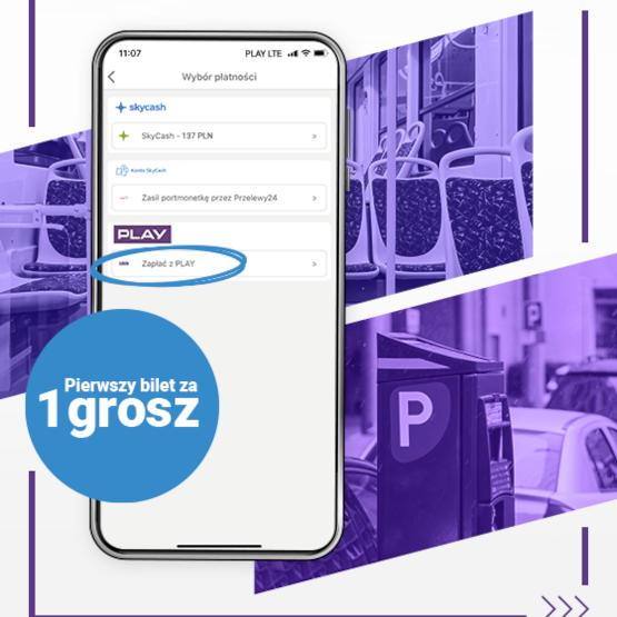 W promocji Play pierwszy bilet w SkyCash za 1 grosz
