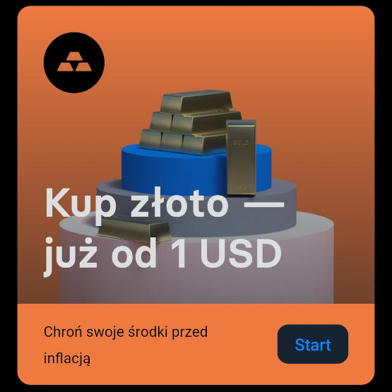 Chcesz zarabiać na złocie lub srebrze? Odpal aplikację Revolut