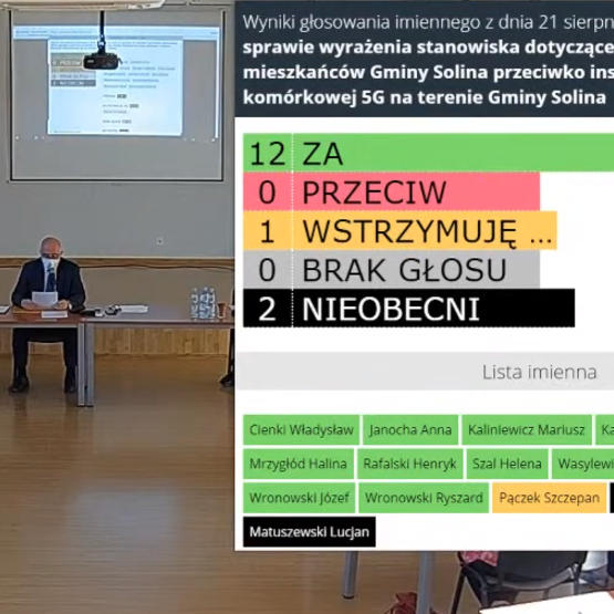 W Bieszczadach też nie chcą 5G. Solina jest anty i była pierwsza