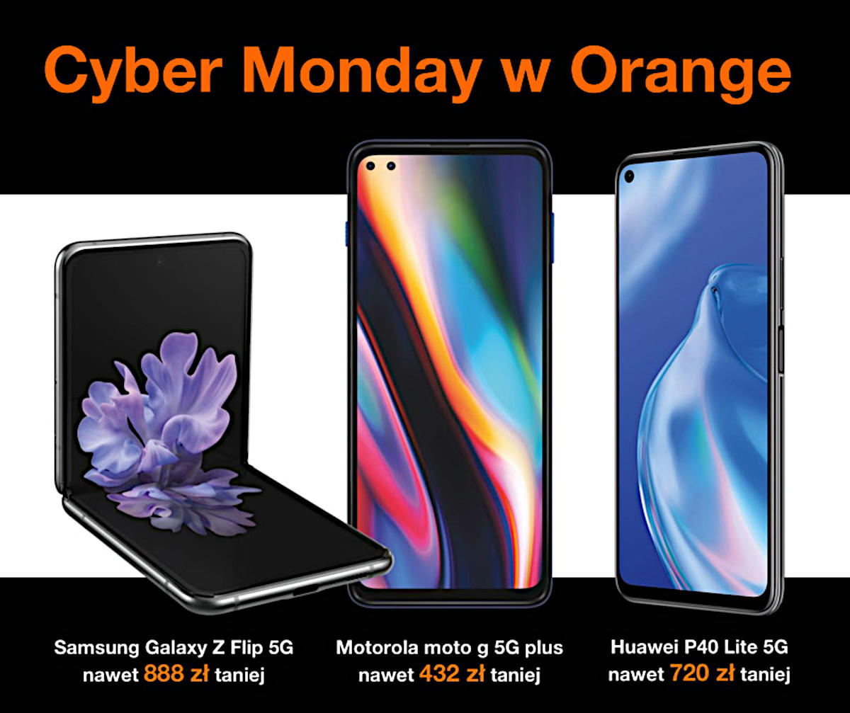 Cyber Monday w Orange: można zaoszczędzić 888 zł