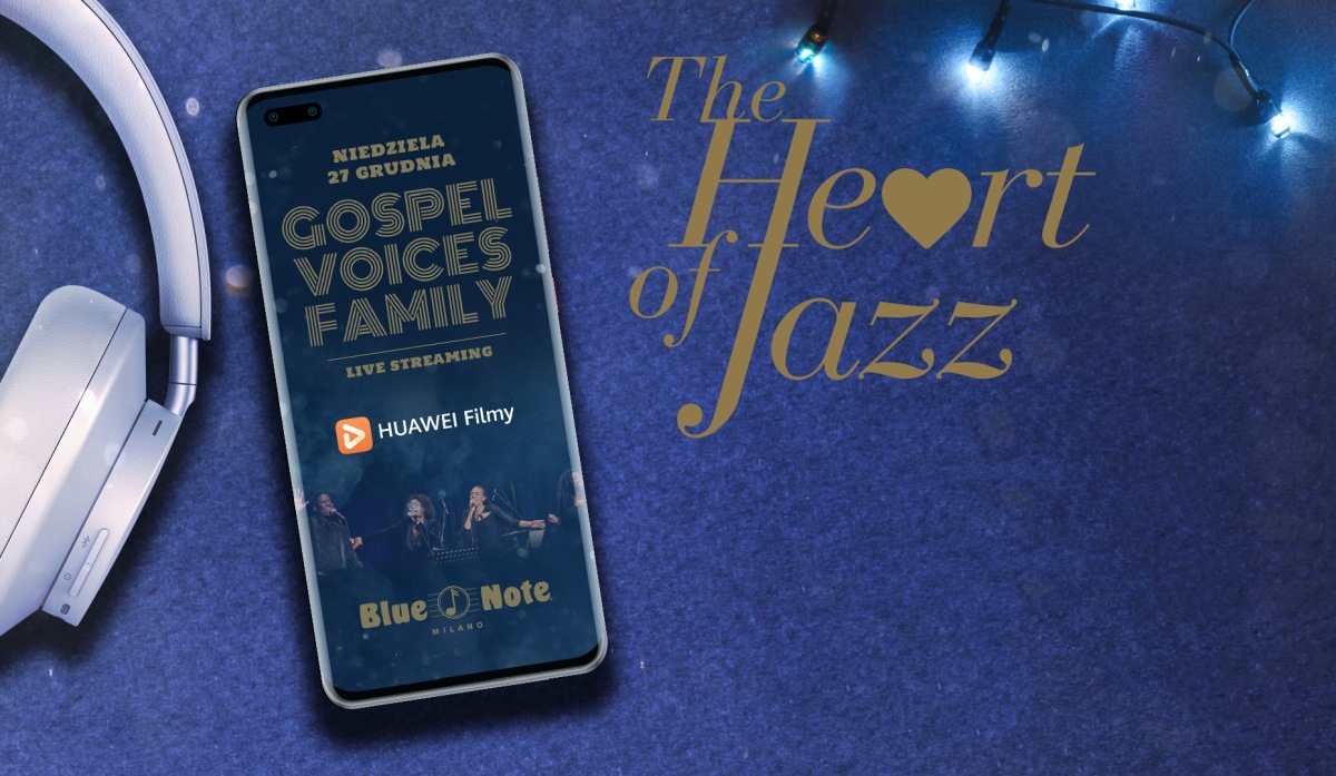 Użytkownicy smartfonów i tabletów Huawei będą mogli obejrzeć świąteczny koncert „The Heart of Jazz”