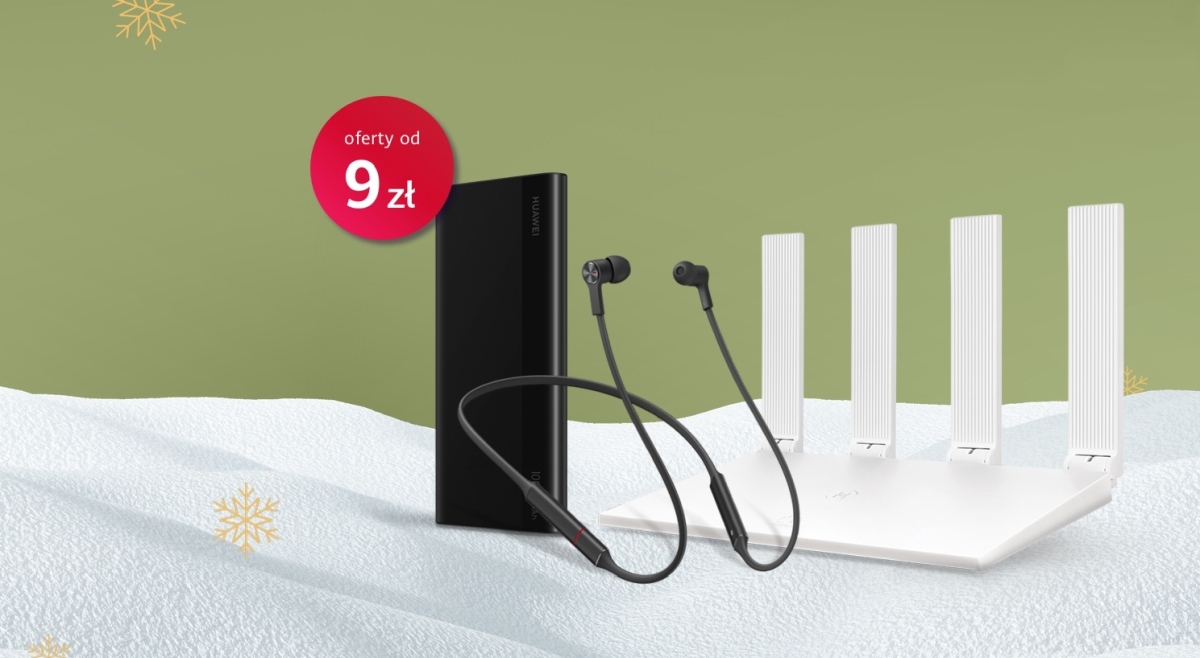Urządzenia Huawei od 9 zł - już dzisiaj!