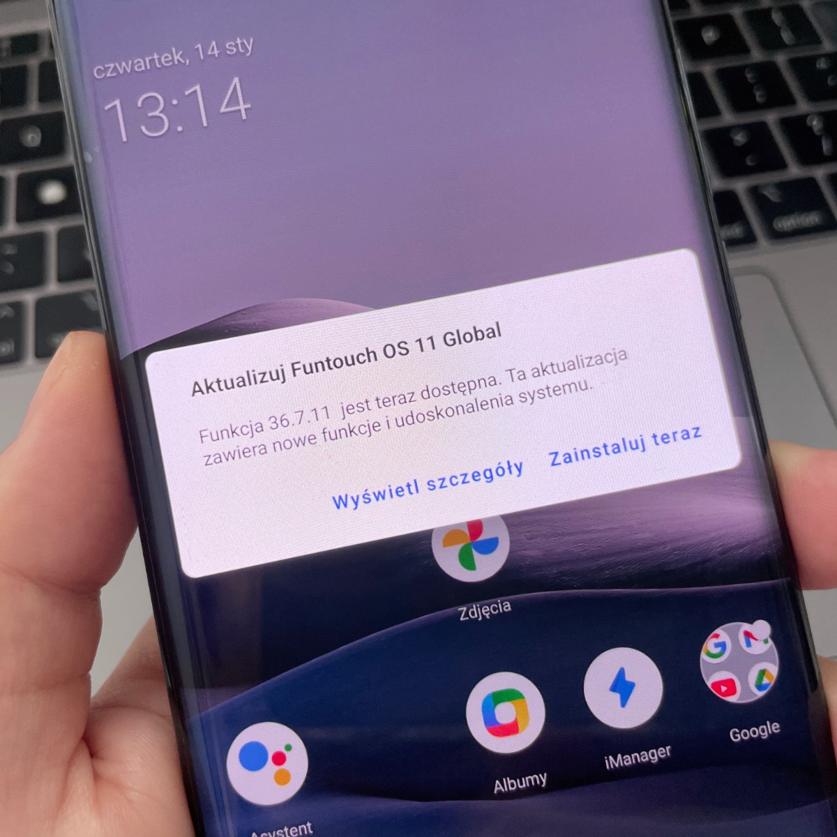 Android 11 jest już na wszystkich telefonach vivo w Europie
