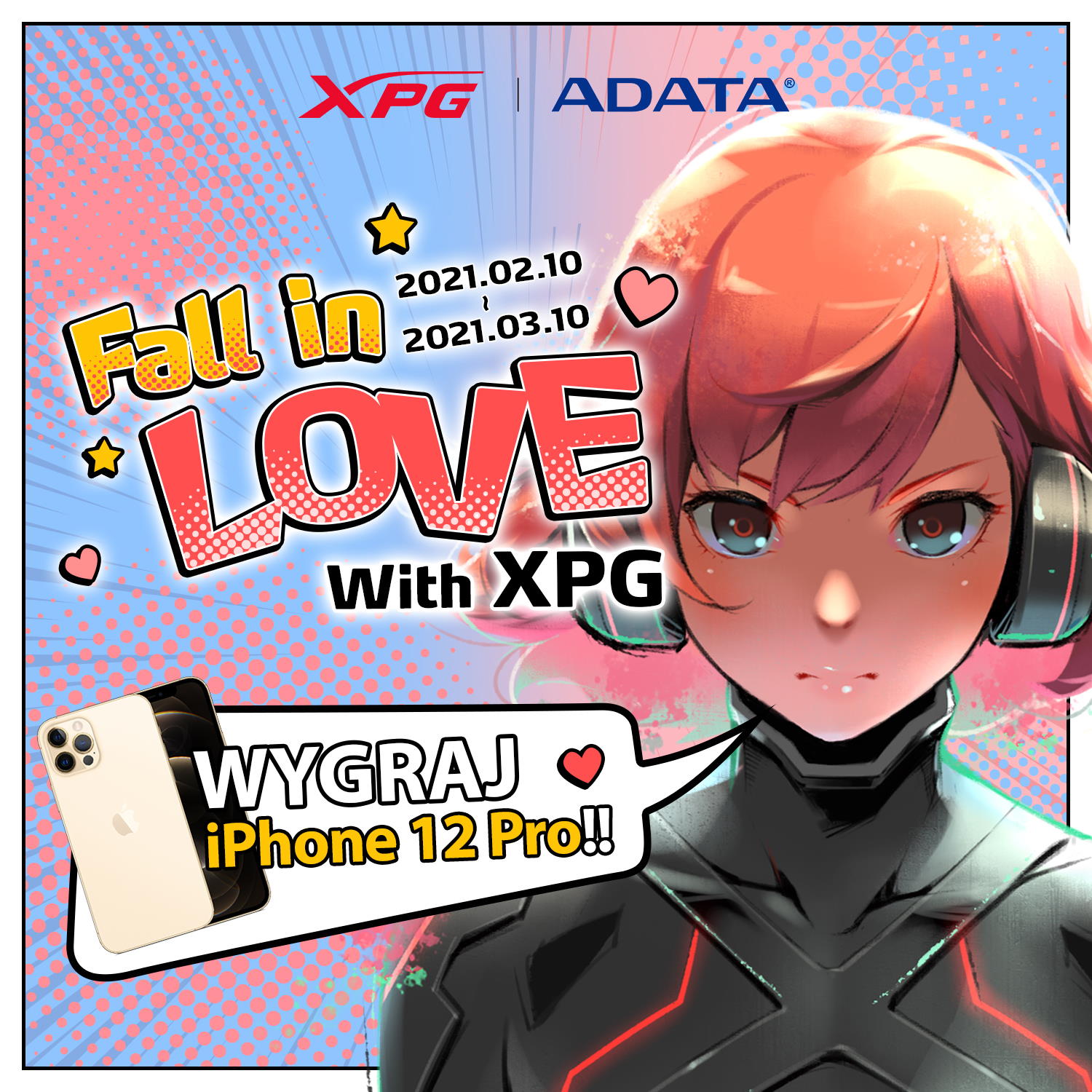 Wygraj Apple iPhone 12 miłością do XPG