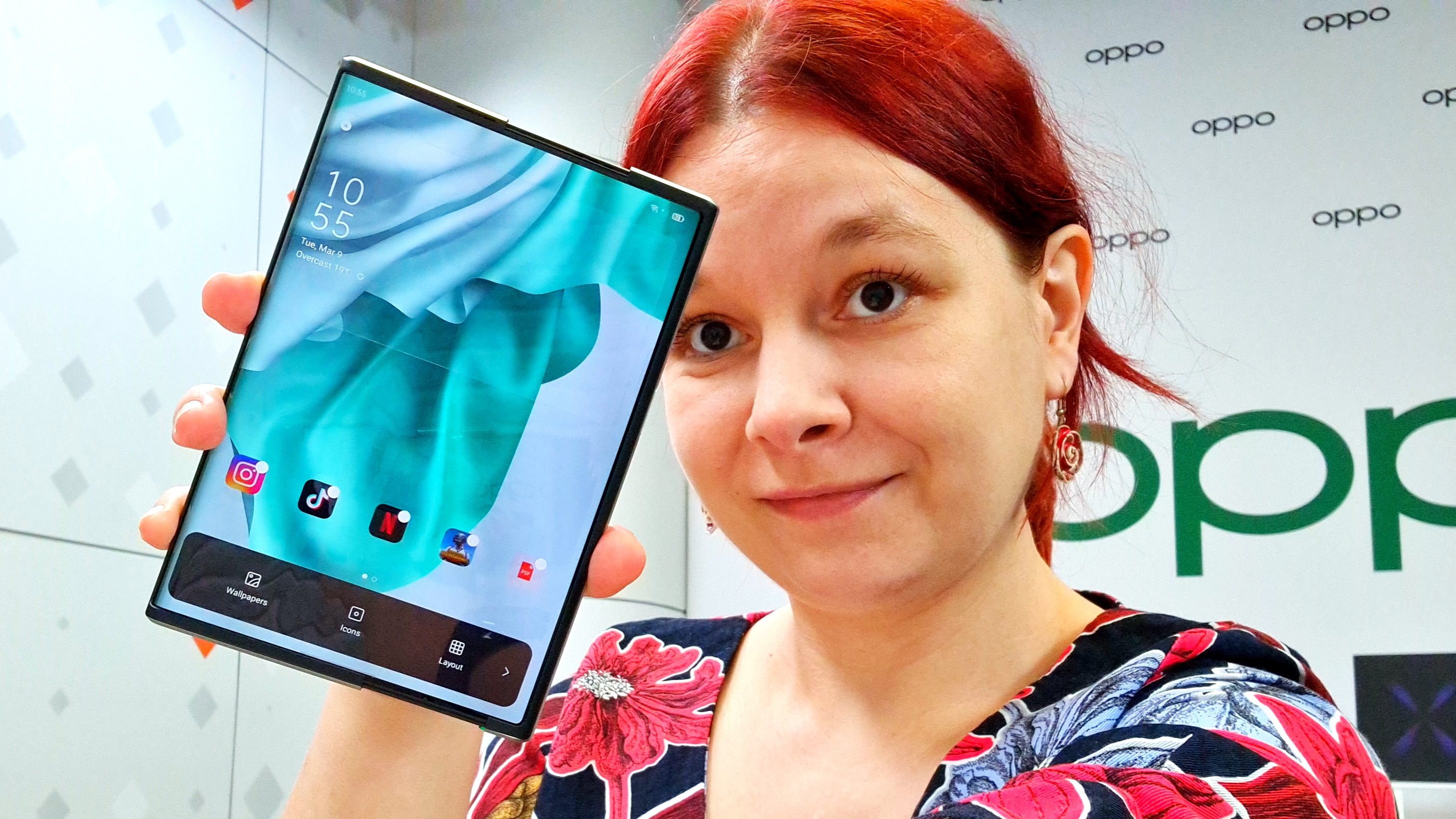 Jak działa zwijany Oppo X 2021? Sprawdziliśmy to na żywo