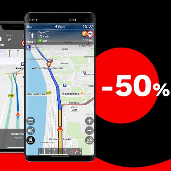 Nawigacja NaviExpert 50% taniej w Black Friday