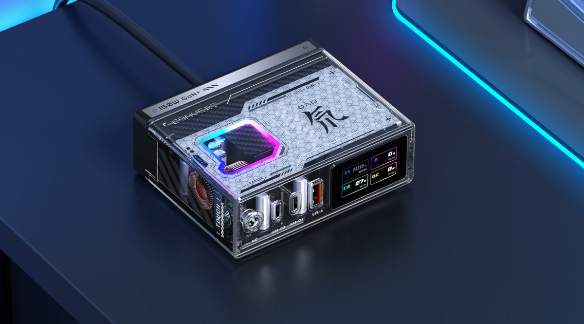 Redmagic DAO 150W GaN Charger naładuje kilka urządzeń na raz