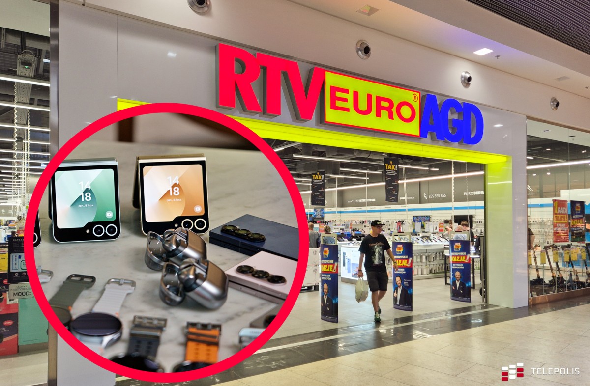 RTV Euro AGD kusi. Nowe samsungi od razu w promocji