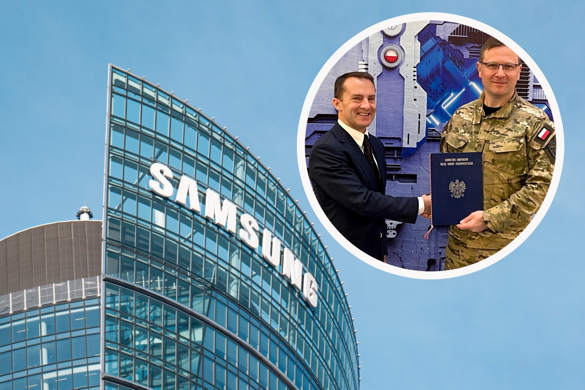 Samsung i Wojsko Polskie łączą siły w cyberprzestrzeni
