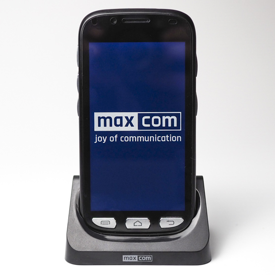 Test telefonu Maxcom MS459 Harmony. Zdalne zarządzanie i stacja dokująco-ładująca w komplecie
