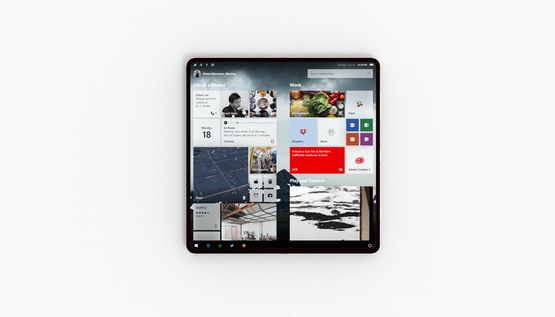 Microsoft patentuje składany komputer