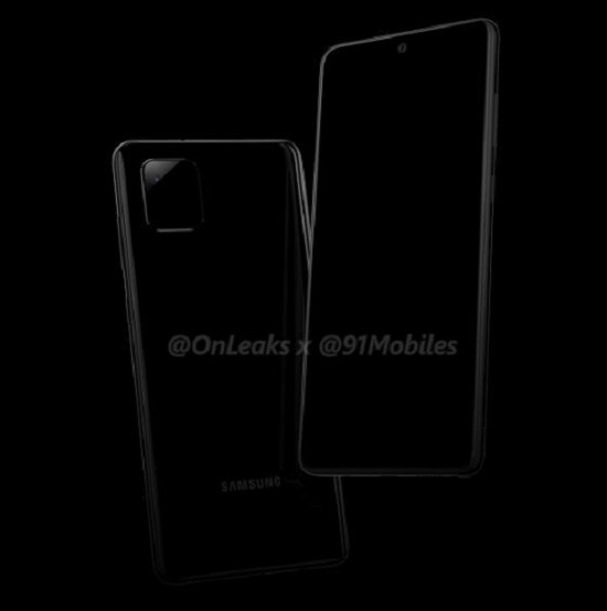 Samsung Galaxy Note10 Lite (A81) pojawia się na renderach