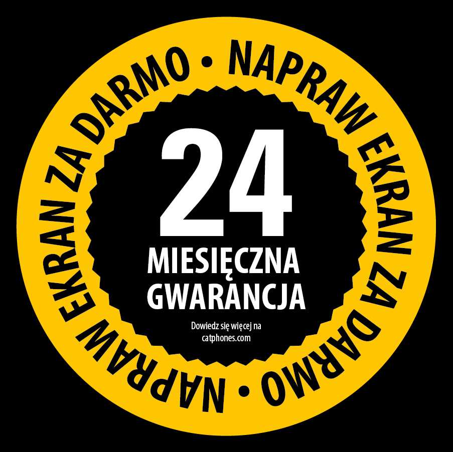 Bezpłatna naprawa ekranów w ramach gwarancji Cat