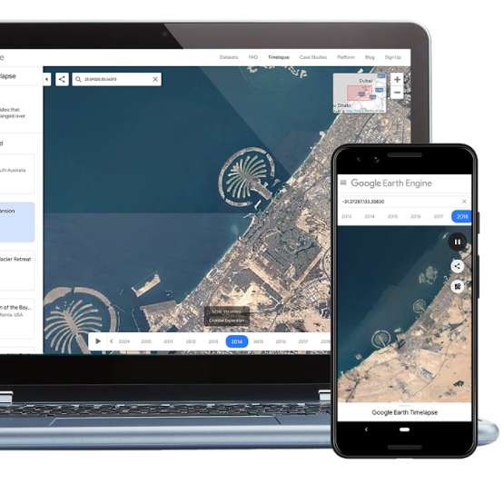 Google Earth Timelapse trafia na smartfony. Oto jak przez ostatnie 35 lat zmieniamy Ziemię