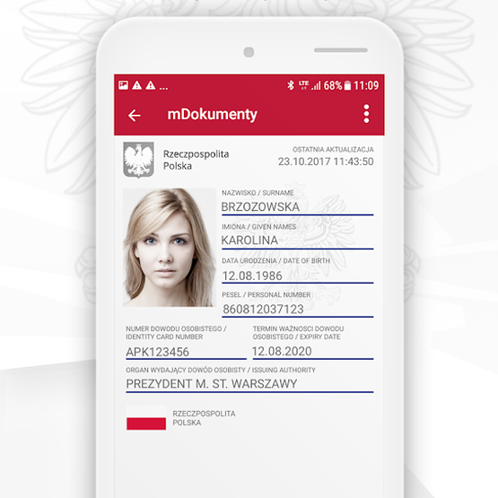 mTożsamość honorowana we wszystkich pociągach w Polsce