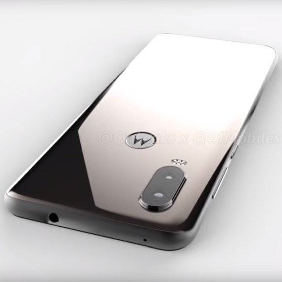Motorola P40 na renderach - zamiast wcięcia w ekranie będzie okrągłe wycięcie