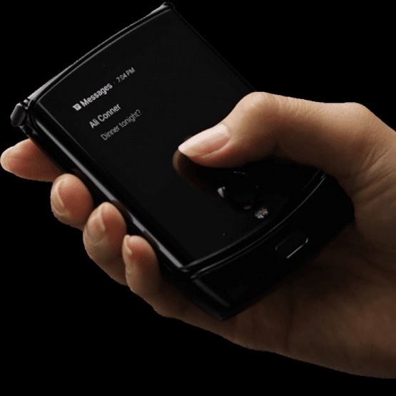 Motorola RAZR przyłapana na ulicy. Konstrukcja telefonu musiała być bardzo wymagająca