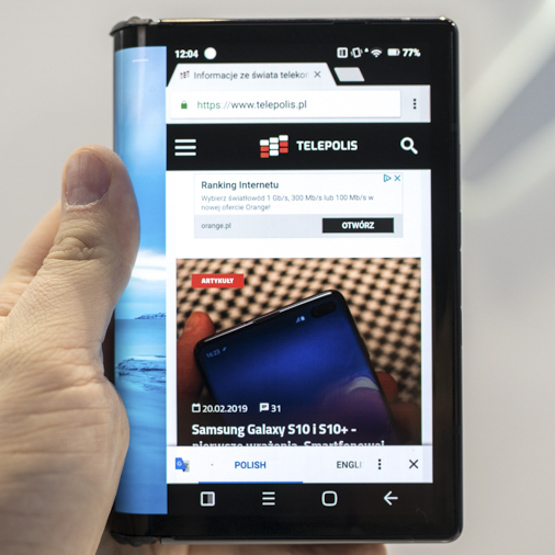 Royole na MWC 2019: składane smartfony to nie tylko domena Samsunga i Huaweia