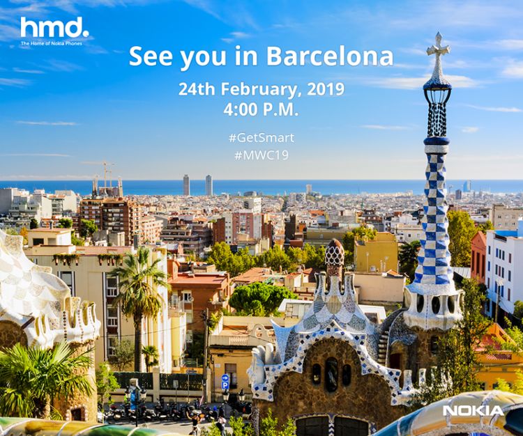 Nokia potwierdza konferencję 24 lutego w Barcelonie. HMD Global wysyła oficjalne zaproszenia na targi MWC 2019