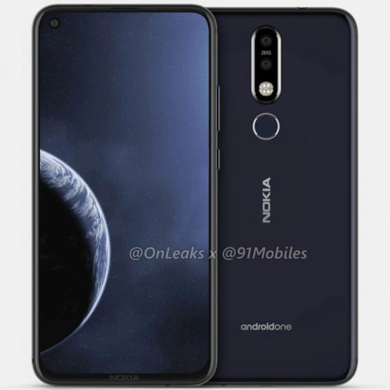 Nokia 8.1 Plus z otworem na aparat zamiast wcięcia w ekranie. Wiarygodne źródło wycieku renderów