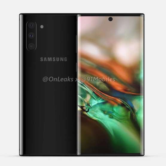 Samsung Galaxy Note10 na nowych renderach. Sporo zmian wizualnych