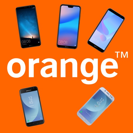 TOP5 sprzedaży smartfonów w Orange Polska w 2018 roku. Wyprodukowały je firmy Huawei i Samsung