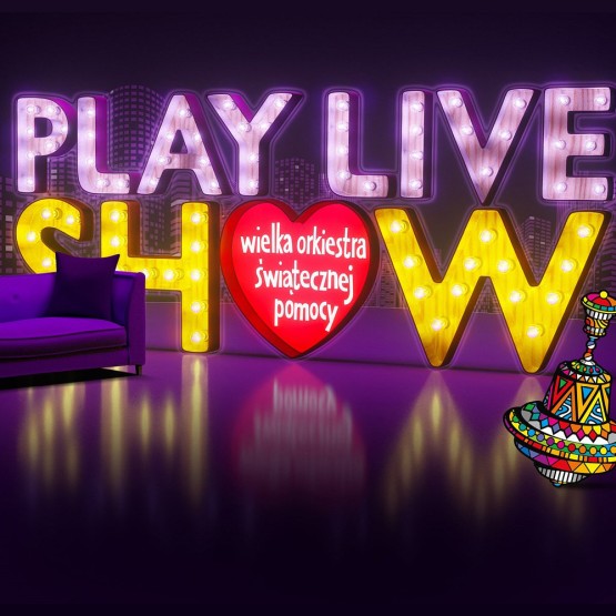 Oglądając w niedzielę Play Live Show na YouTube możemy wesprzeć Wielką Orkiestrę Świątecznej Pomocy