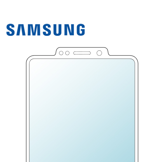 Samsung ma patent na wyświetlacz z odwrotnym notchem