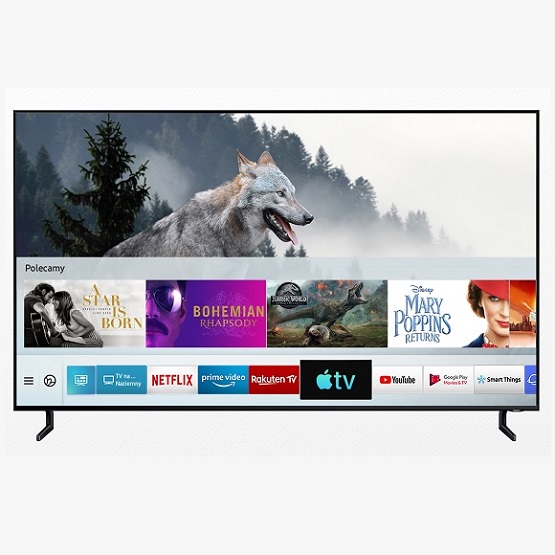 Apple TV i AirPlay 2 dostepne na telewizorach Smart Samsunga