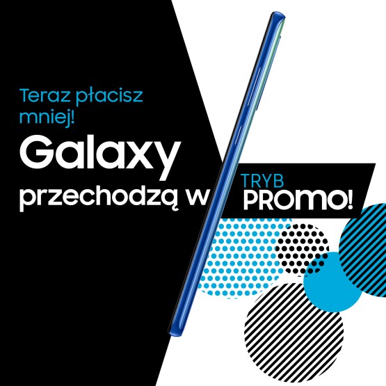 Tryb promo w Samsungu - wybrane smartfony i tablety taniej na Nowy Rok