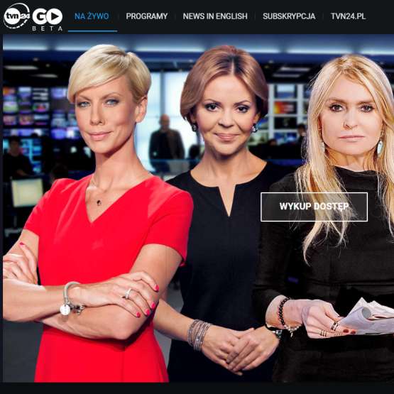 TVN24 Go - startuje nowy serwis VoD z aktualnościami i publicystyką