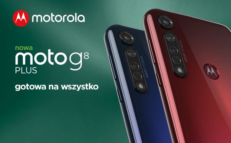 Motorola Moto G8 Plus na wyłączność w Plusie, rusza sprzedaż