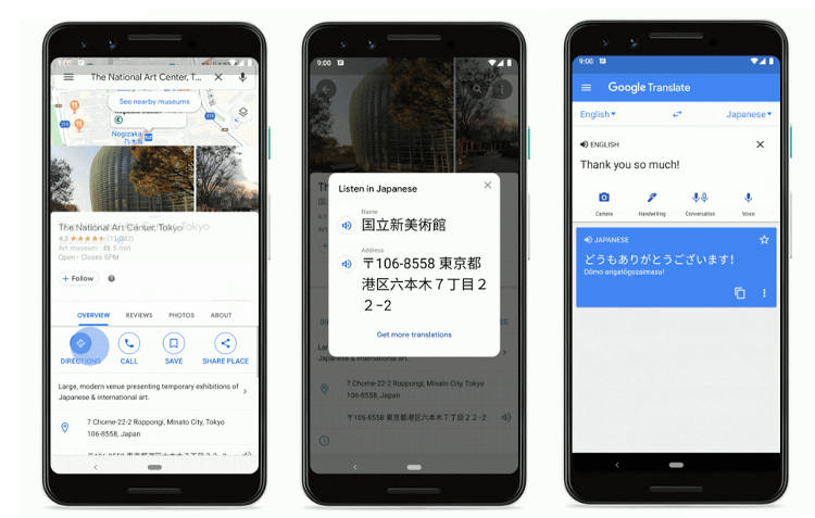 Mapy Google przemówią po integracji z Tłumaczem Google