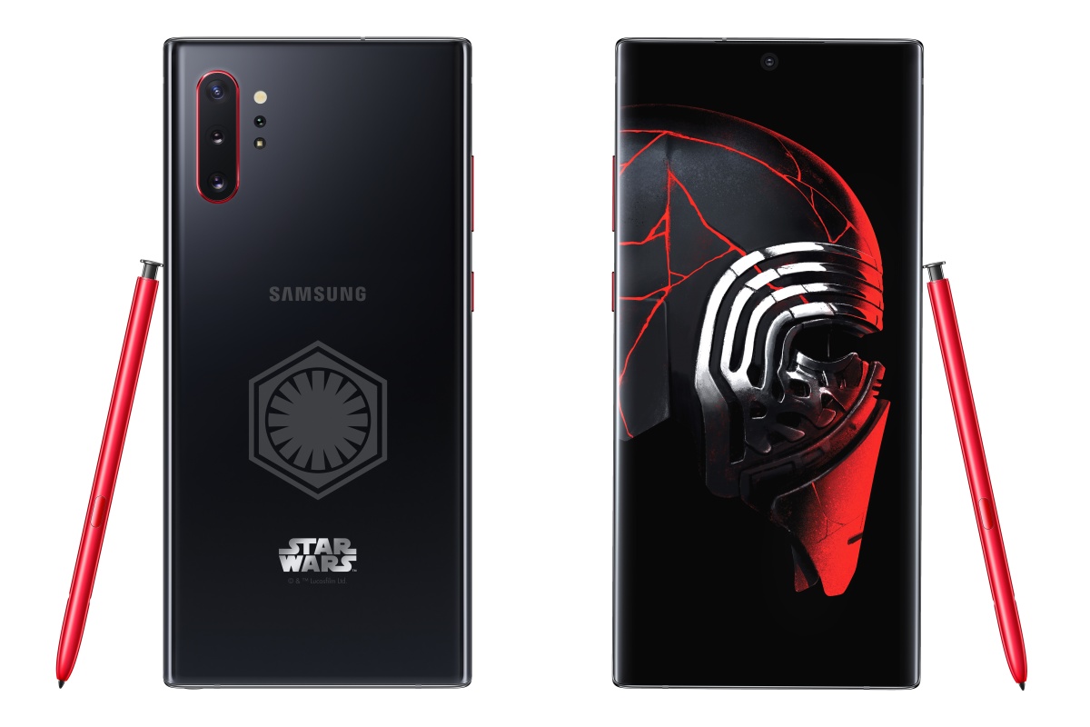 Samsung Galaxy Note10+ Star Wars Special Edition - tył, przód